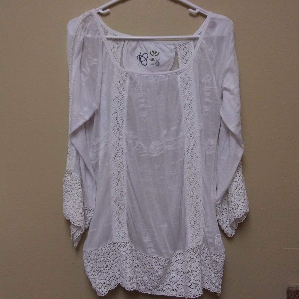 Koan Medium White Blouse